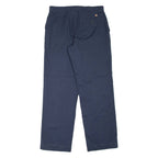 DICKIES Workwear Womens Trousers Blue Regular Straight W31 L30