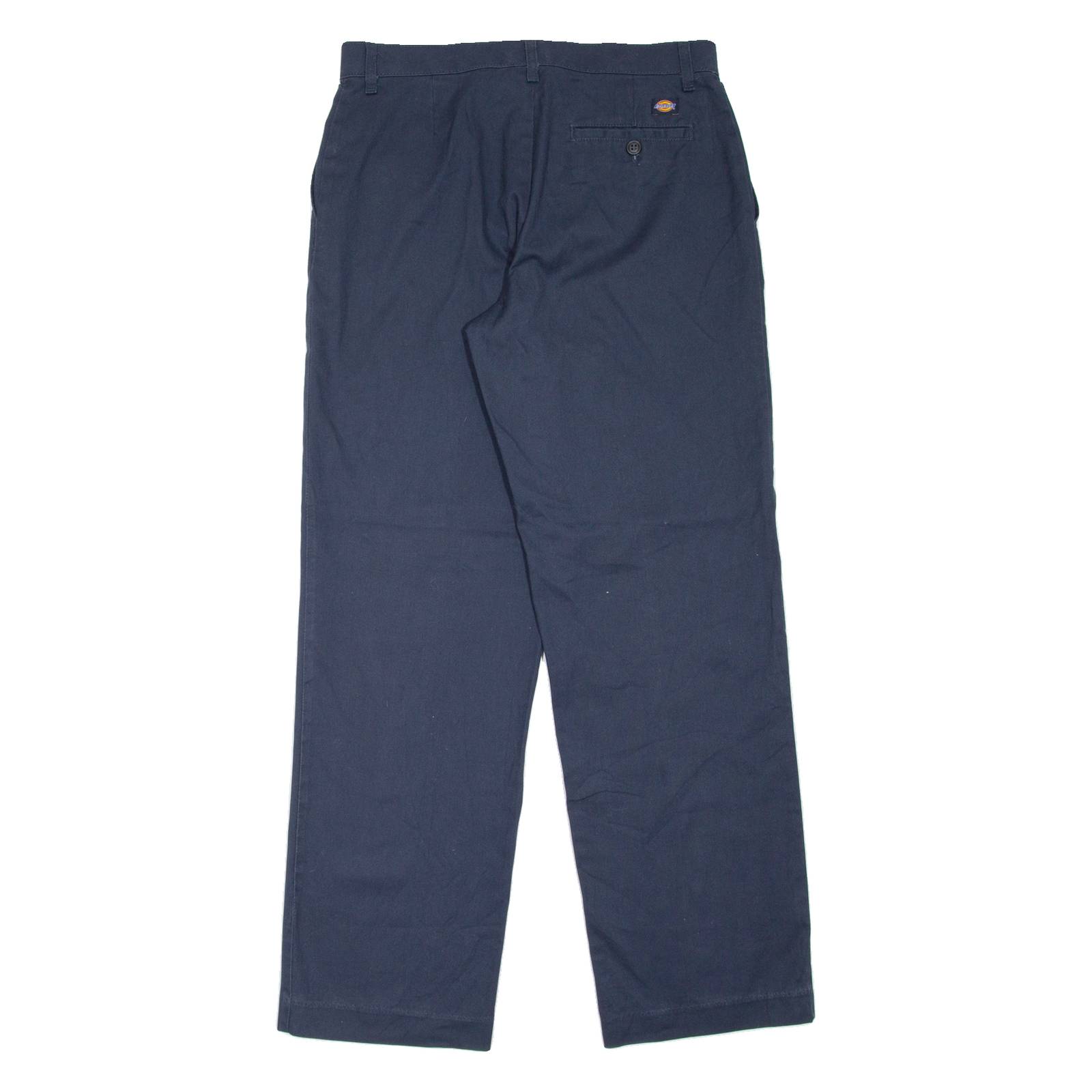 DICKIES Workwear Womens Trousers Blue Regular Straight W31 L30