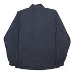 UMBRO Mens Navy Blue Polyester Track Jacket L Zip Lightweight