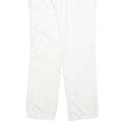 DIESEL Womens Regular Fit White Denim Jeans W32 L30 Cotton Blend Zip