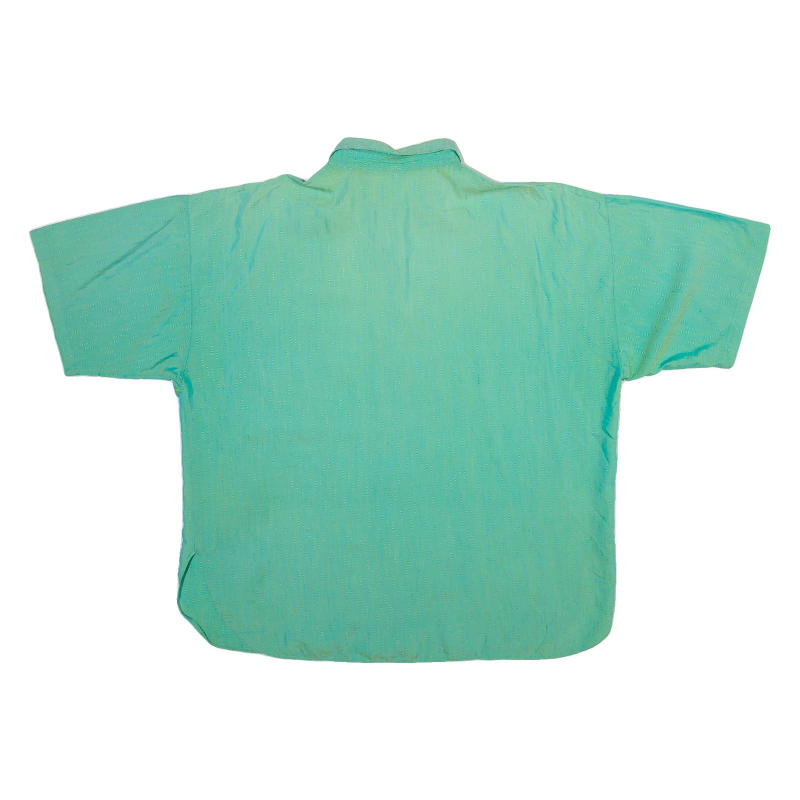 Womens Shirt Blue Collared Silk XL