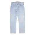 LEVI'S 501 Mens Jeans Blue Regular Straight Denim Light W32 L41 Classic Button