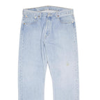 LEVI'S 501 Mens Jeans Blue Regular Straight Denim Light W32 L41 Classic Button