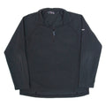 BERGHAUS Womens Fleece Black 1/4 Zip UK 16