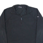 BERGHAUS Womens Fleece Black 1/4 Zip UK 16