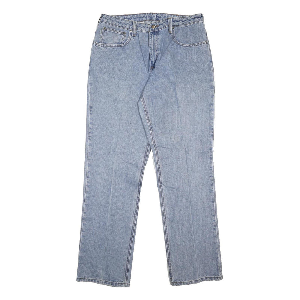 CARHARTT Womens Jeans Blue Regular Straight Denim Medium W34 L32 Classic Casual
