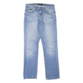 CALVIN KLEIN JEANS Womens Jeans Blue Regular Straight Stone Wash W32 L33