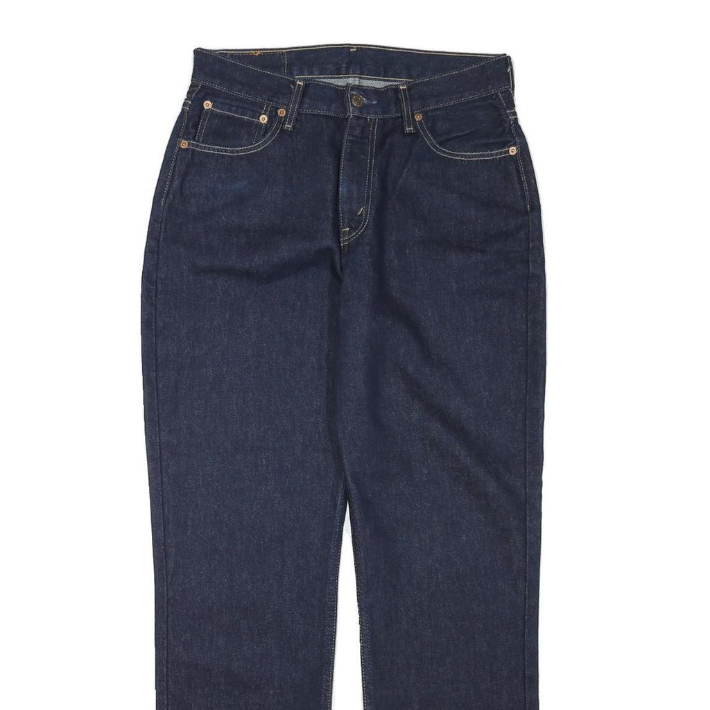 LEVI'S 583 02 Mens Jeans Blue Regular Straight Denim Dark W29 L30 Classic Fit