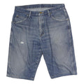 WRANGLER Mens Denim Blue Shorts M W34 Casual Cotton Pockets
