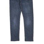 LEVI'S 512 Tapered Womens Jeans Blue Regular Cotton Blend Denim W31 L29 Stylish