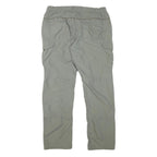 CHARLES VOGELE Mens Regular Fit Beige Polyester Blend Trousers W34 L31 Cargo