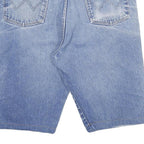 WRANGLER Mens Denim Blue Casual Shorts XL W34 Comfortable Cotton Blend
