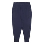 POLO RALPH LAUREN Womens Joggers Blue L W30 L25 Cotton Blend Slim Tapered Casual