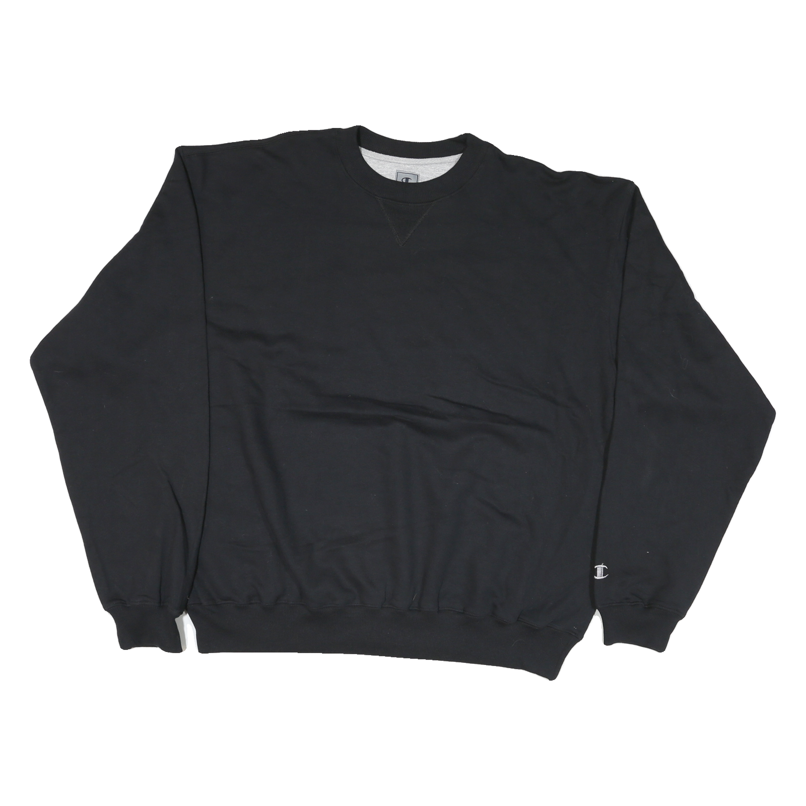 CHAMPION Mens Black Nugget Casino Resort Crew Neck 2XL Sweatshirt Pullover