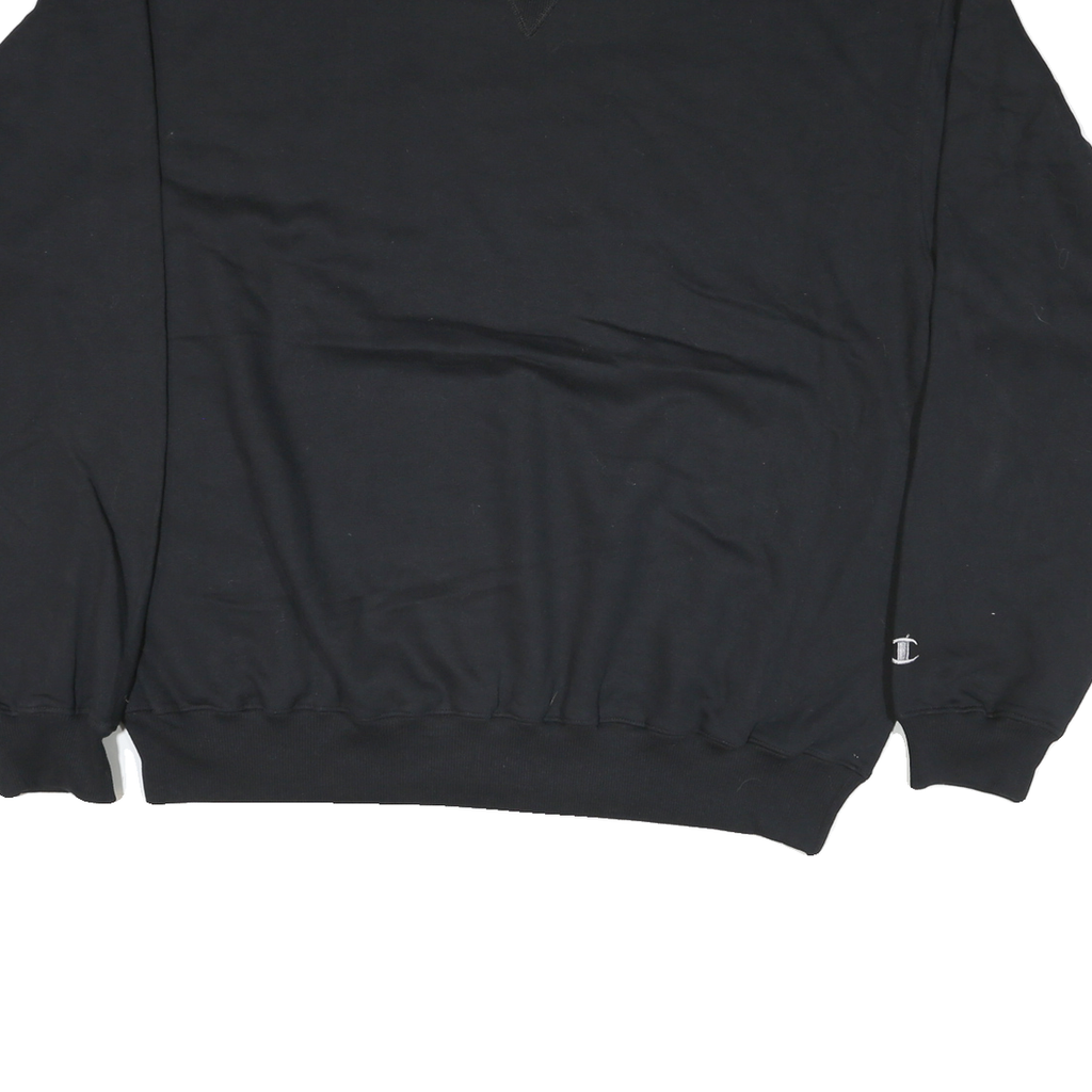 CHAMPION Mens Black Nugget Casino Resort Crew Neck 2XL Sweatshirt Pullover