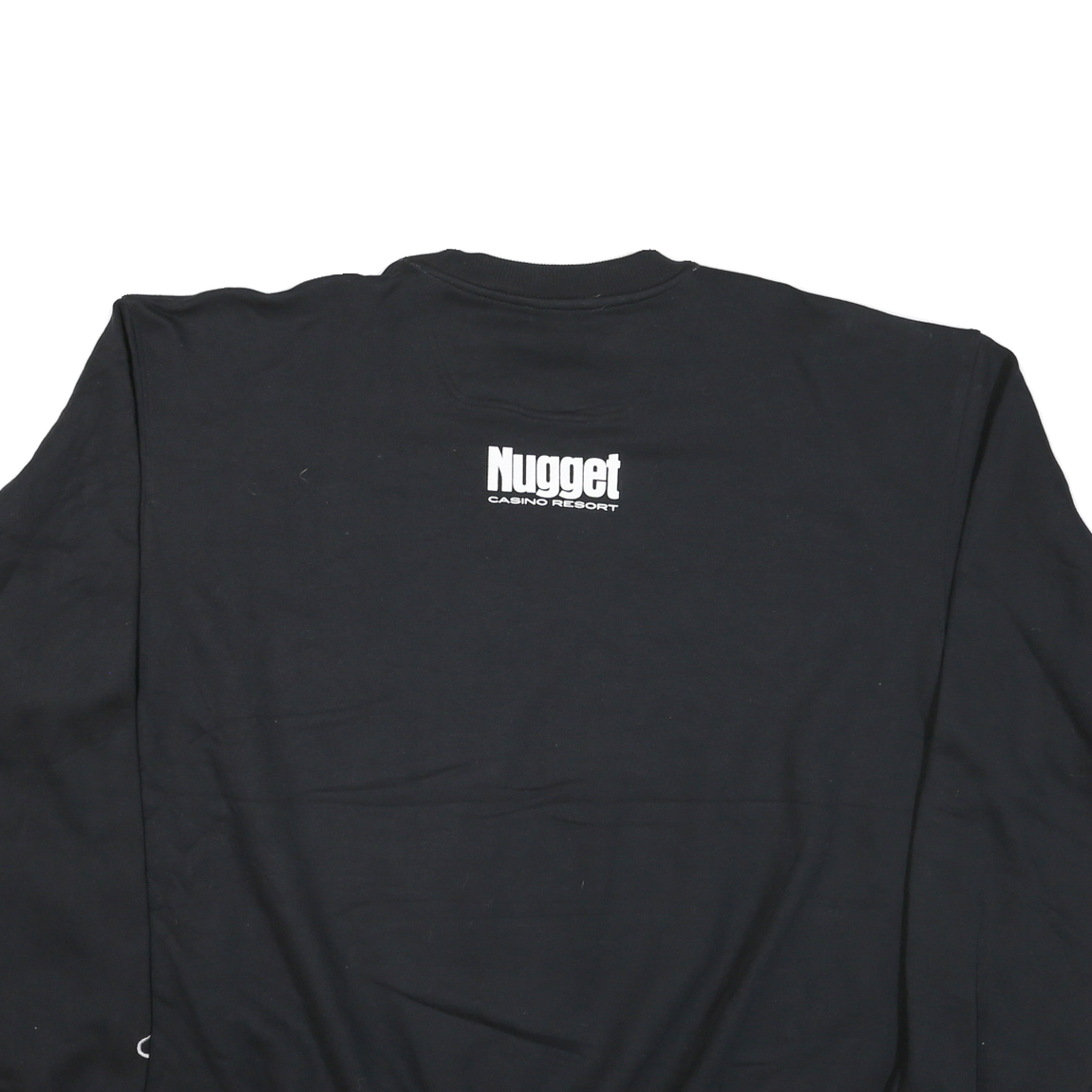 CHAMPION Mens Black Nugget Casino Resort Crew Neck 2XL Sweatshirt Pullover