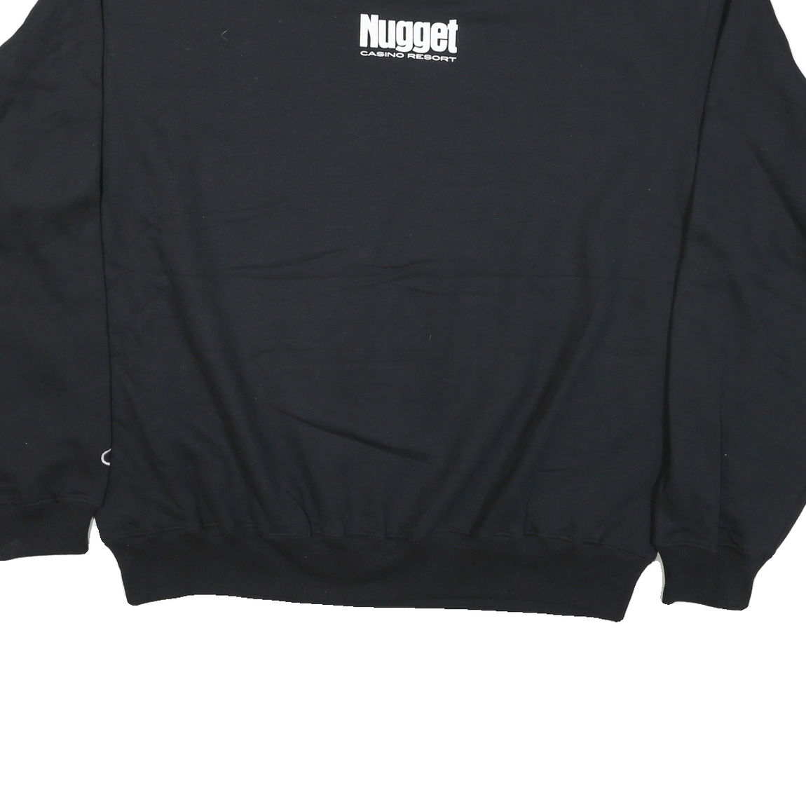 CHAMPION Mens Black Nugget Casino Resort Crew Neck 2XL Sweatshirt Pullover