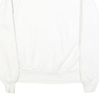 CHAMPION REVERSE WEAVE Mens White Crew Neck S Embroidered Logo Sweatshirt