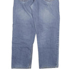 CARHARTT Mens Regular Fit Blue Denim Jeans W36 L30 Classic Cotton Blend Zip