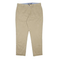 POLO RALPH LAUREN Womens Cotton Blend Beige Regular Fit Straight Trousers W33
