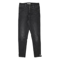 LEVI'S Womens Slim Black Denim Slim Skinny Jeans Cotton Blend W27 L26 Stylish