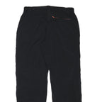 CRIVIT Womens Relaxed Black Polyester Blend Trousers W31 L30 Outdoor Casual Zip