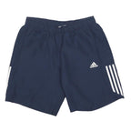 ADIDAS Mens Navy Blue Sports Casual Shorts M W28 Three Stripes