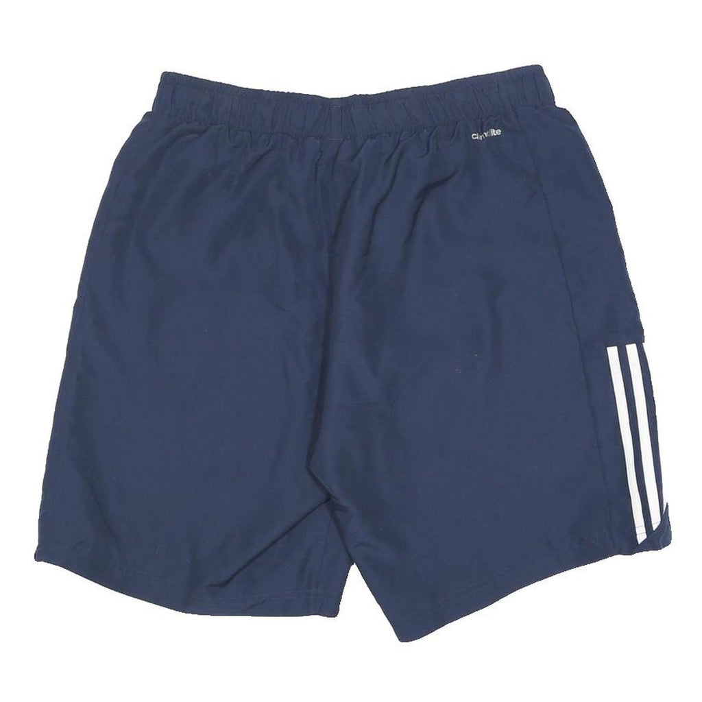ADIDAS Mens Navy Blue Sports Casual Shorts M W28 Three Stripes