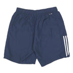 ADIDAS Mens Navy Blue Sports Casual Shorts M W28 Three Stripes