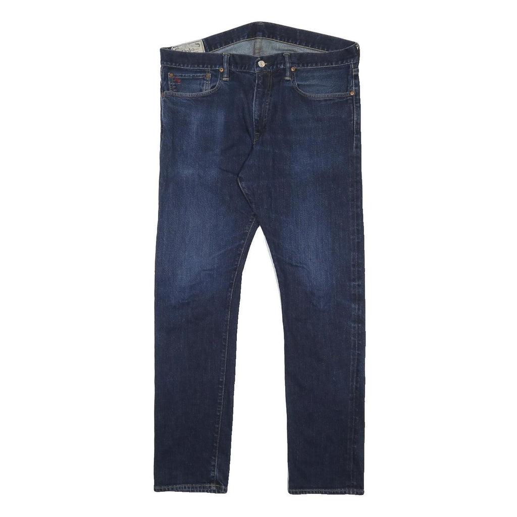 POLO RALPH LAUREN Mens Jeans Blue Slim Skinny Denim Medium W35 L32 Classic