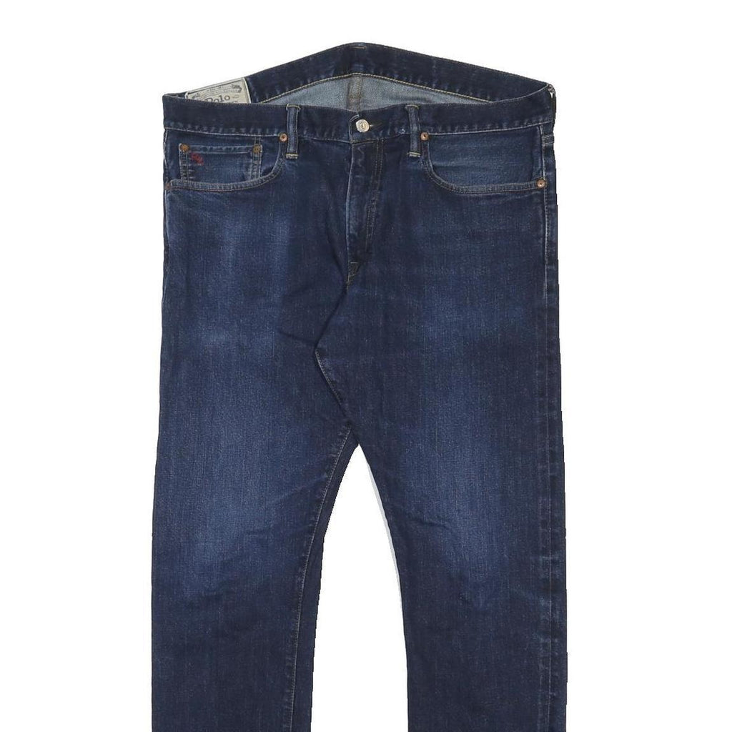 POLO RALPH LAUREN Mens Jeans Blue Slim Skinny Denim Medium W35 L32 Classic