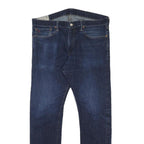 POLO RALPH LAUREN Mens Jeans Blue Slim Skinny Denim Medium W35 L32 Classic