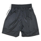 ADIDAS Mens Black Casual Shorts S W22 Three Stripe Logo Sports Gym