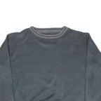 PATAGONIA Womens Grey Plain Pullover Jumper Crew Neck Regular L Polyester Blend