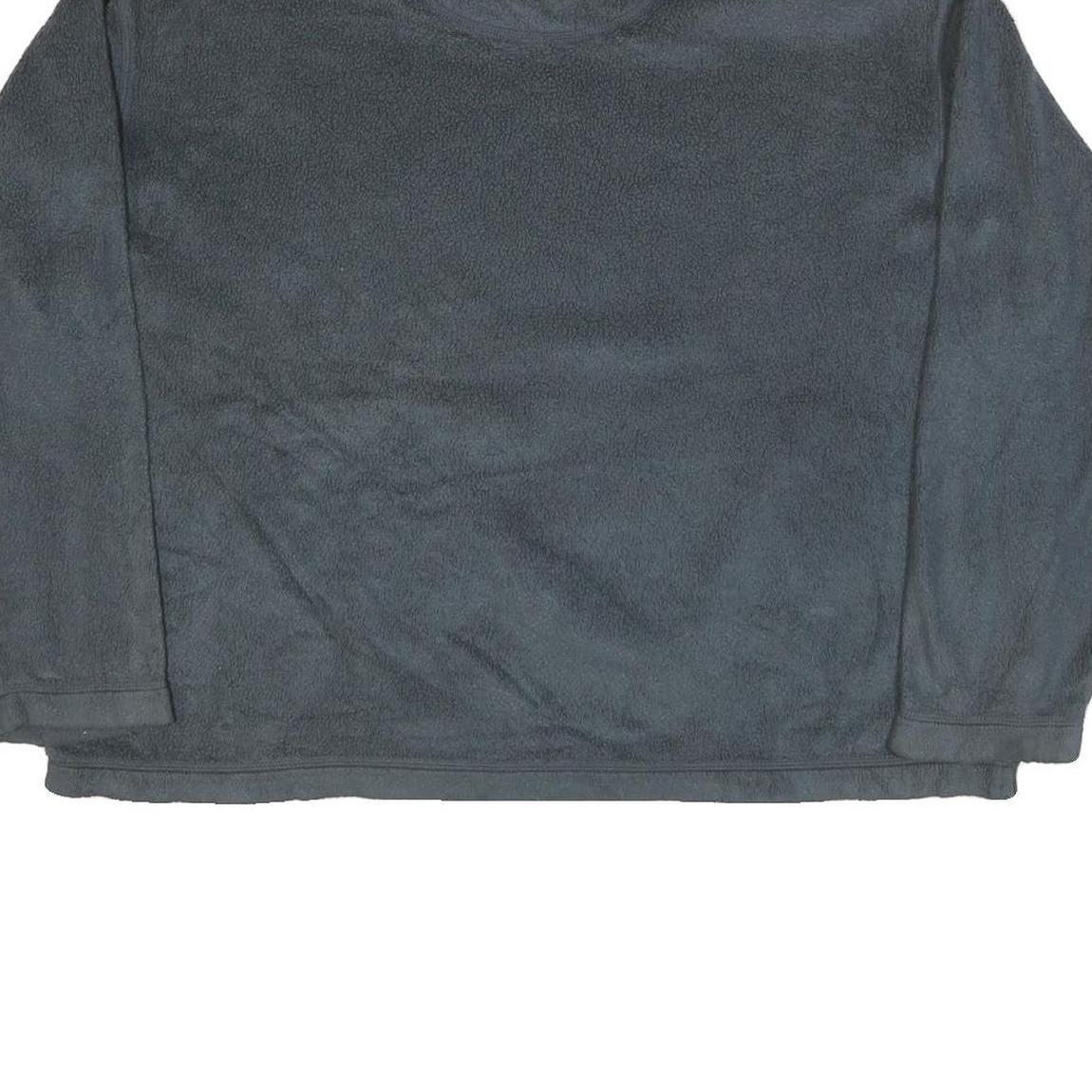 PATAGONIA Womens Grey Plain Pullover Jumper Crew Neck Regular L Polyester Blend