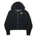 NIKE Womens Black Air Full Zip Hoodie M Casual Sportswear Sweatshirt