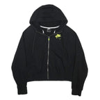 NIKE Womens Black Air Full Zip Hoodie M Casual Sportswear Sweatshirt