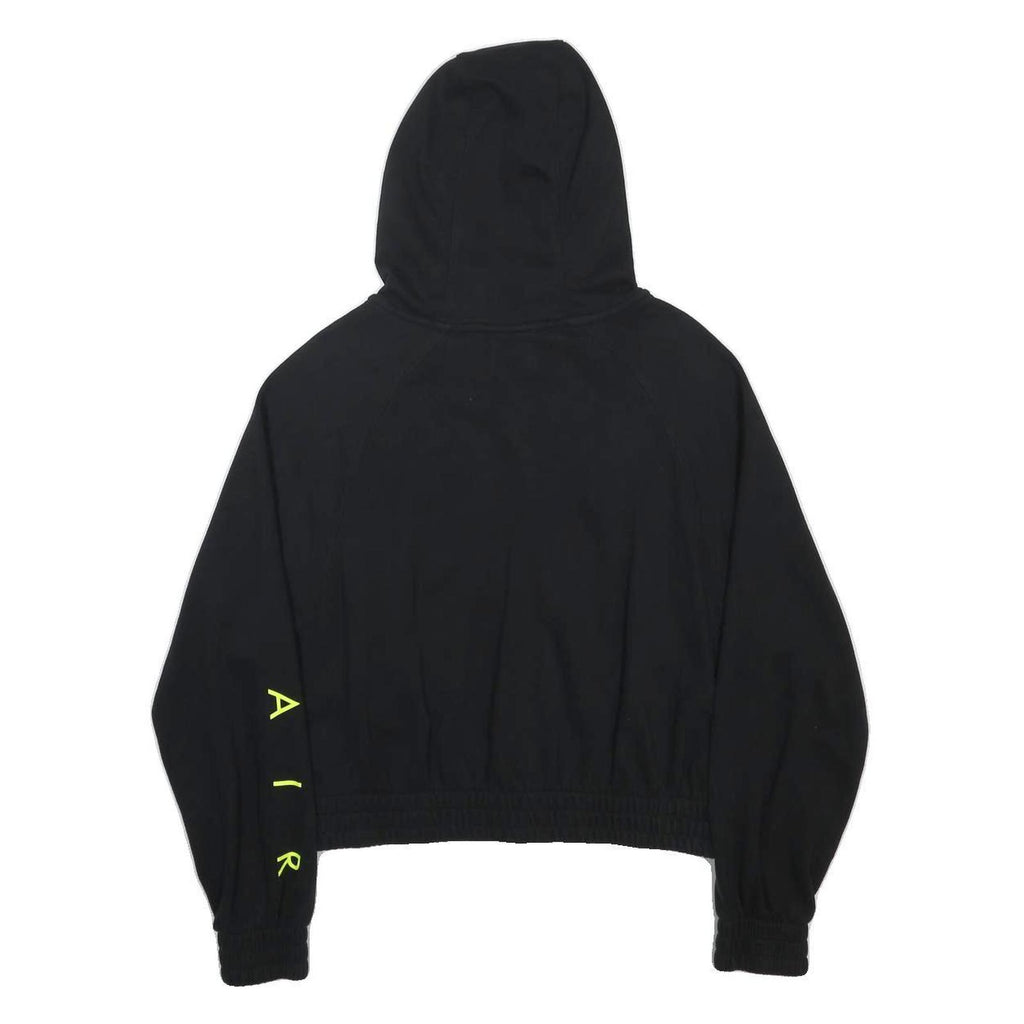 NIKE Womens Black Air Full Zip Hoodie M Casual Sportswear Sweatshirt