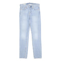LEVI'S 510 BIG E Womens Jeans Blue Regular Skinny Denim Light W28 L30 Classic