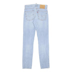 LEVI'S 510 BIG E Womens Jeans Blue Regular Skinny Denim Light W28 L30 Classic