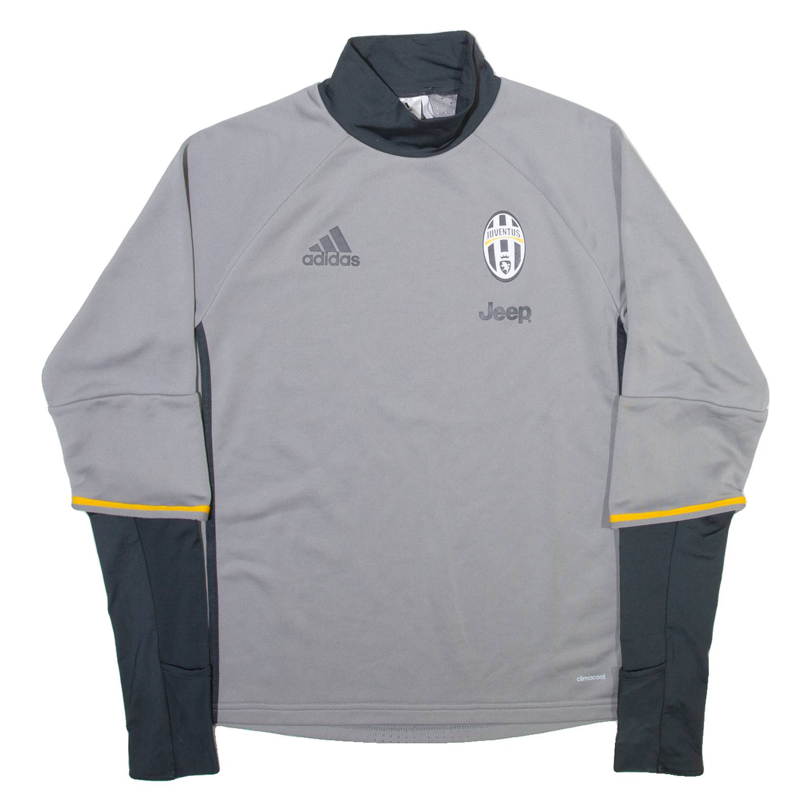 ADIDAS Juventus Mens Jersey Grey Long Sleeve S