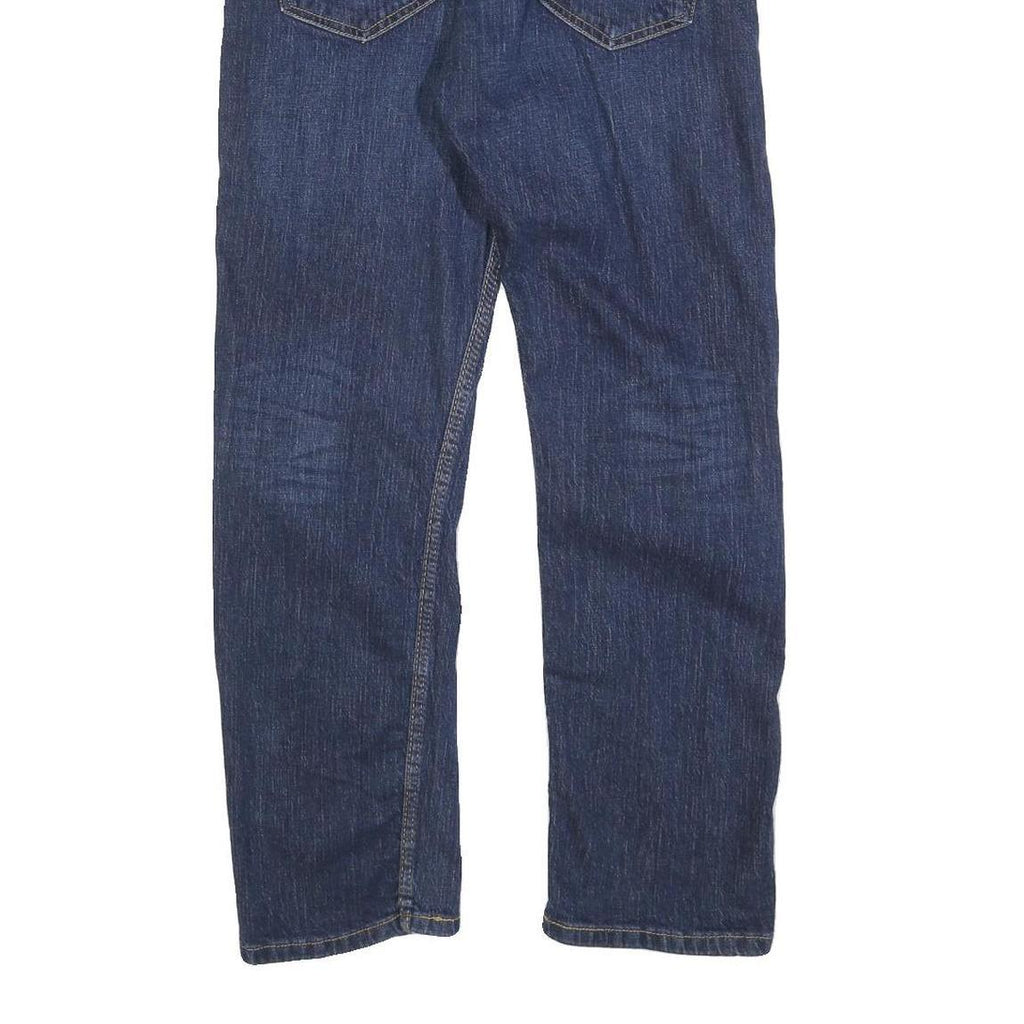 LEVI'S 505 Mens Jeans Blue Regular Straight Denim Medium W31 L27 Classic Zip Fly