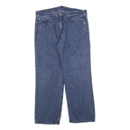 LEVI'S 506 Mens Regular Fit Straight Blue Denim Jeans W33 L27 Classic Zip Pocket