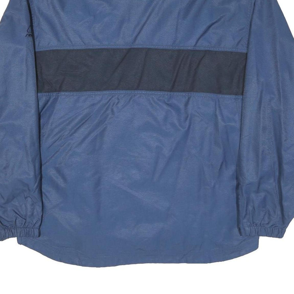 REEBOK Mens Blue & Navy NFL Bomber Jacket M Polyester Blend Zip