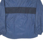 REEBOK Mens Blue & Navy NFL Bomber Jacket M Polyester Blend Zip