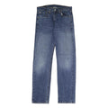 LEVI'S 505 Mens Jeans Blue Regular Straight Denim Medium W32 L32 Classic Zip