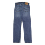 LEVI'S 505 Mens Jeans Blue Regular Straight Denim Medium W32 L32 Classic Zip