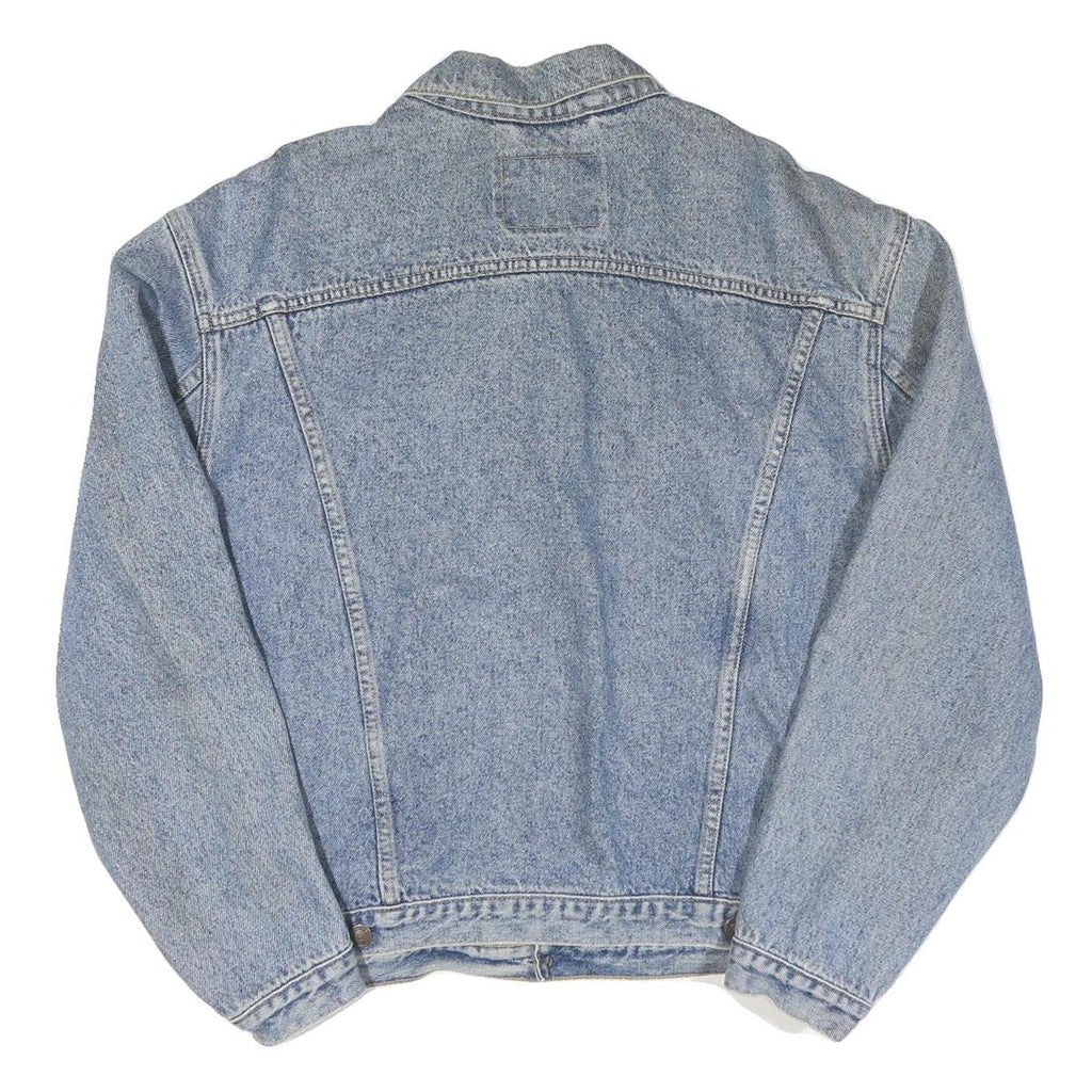 LEVI'S Mens Blue Denim Denim Jacket XL Cotton Classic Button Closure