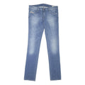 DIESEL Womens Blue Regular Jeans Denim W34 L35 Casual Comfortable Stylish