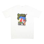PUSONG PINOY Mens White Philippines Graphic T-Shirt L Cotton Crew Neck Short